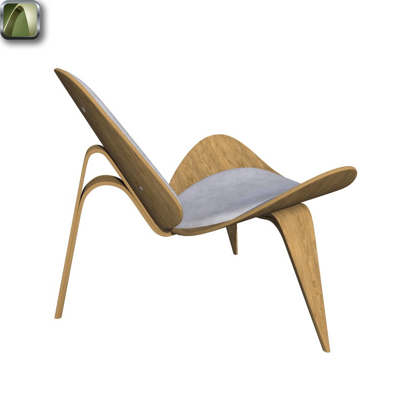 Sedia Shell by Wegner