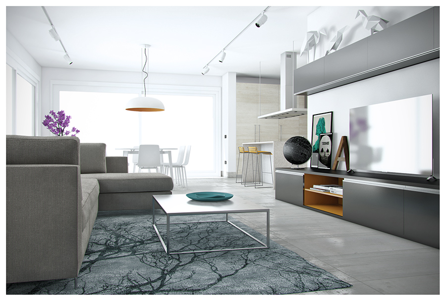 ArchiCAD Cinerender 02 - Interior